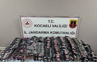 KOCAELİ İL JANDARMA KOMUTANLIĞININ, GÖZLÜK KAÇAKÇILIĞI...