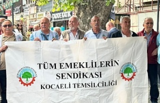 EMEKLİLER ,TALEPLERİNİ, YÜKSELTTİ