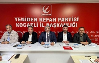 Kocaeli’de Yeniden Refah İl Yönetim Kurulu Toplantısı