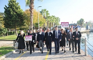 Körfez’de “Kadına Şiddete Hayır” Mesajı