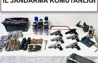 Kartepe’de Kaçak Silah Operasyonu