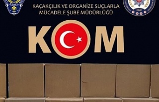 Kocaeli’de 600 Bin Dal Makaron Ele Geçirildi