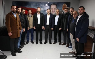 BAŞKAN GÖKÇE, MHP VE YRP İLÇE TEŞKİLATLARINA, NEZAKET ZİYARETİ GERÇEKLEŞTİRDİ