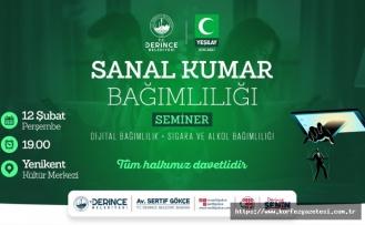 Derince Belediyesi’nden “Sanal Kumar Bağımlılığı” Semineri