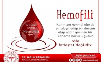 Hemofili hastalığının, ağır kanama bozuklukları arasında en sık karşılaşılanı