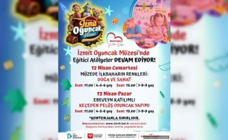 İZMİT BELEDİYESİ, OYUNCAK MÜZESİ’NDE YARATICI ATÖLYELER DÜZENLİYOR!