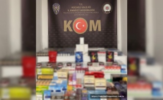 İzmit'de yapılan operasyonda: