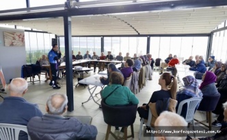 Körfez’de 60+ Aktif Yaşlanma Kulübü’nde Güvenlik Eğitimi