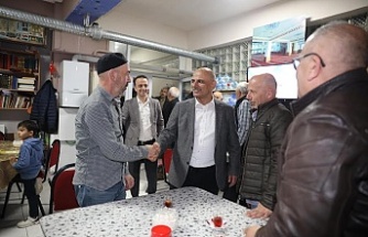BAŞKAN SÖĞÜT, RAMAZAN AYINDA VATANDAŞLARLA BULUŞUYOR