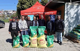KOCAELİ BÜYÜKŞEHİR BELEDİYESİ, ÇİFTÇİLERE DESTEK PROJESİNİ GERÇEKLEŞTİRİYOR