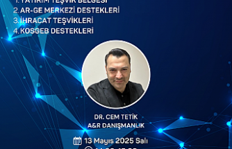 DEVLET TEŞVİKLERİNİ, ÖĞRENME FIRSATI KÖRFEZ TİCARET ODASI'NDA!