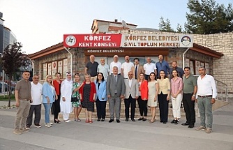 Körfez Belediye Başkanı Söğüt, Kent Konseyi Başkanını Tebrik Etti