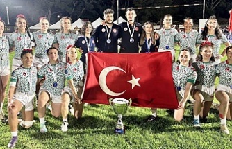 Türkiye Büyük Kadınlar 7'li Ragbi Milli Takımı Avrupa Şampiyonu