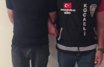 Kocaeli Emniyeti’nden Hırsızlık Hükümlüsüne Nokta Operasyon