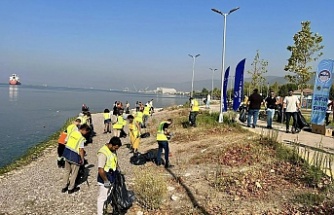Körfez Belediyesi’nden Kıyı Temizliğine Örnek Proje