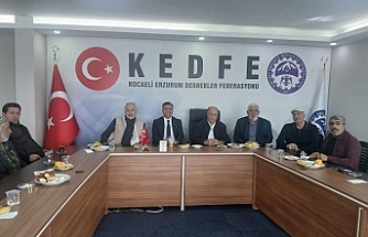 KEDFE’de Dayanışma Nöbeti: Alican Kazgan, federasyon binasını ziyaret etti