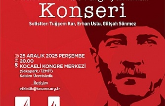 KSO’dan “Atatürk’ün Sevdiği Şarkılar” Konseri