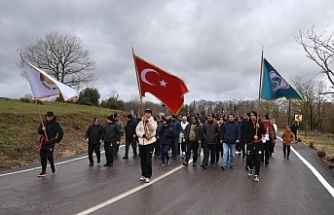 Körfez’de Sarıkamış Şehitleri İçin Anma Yürüyüşü