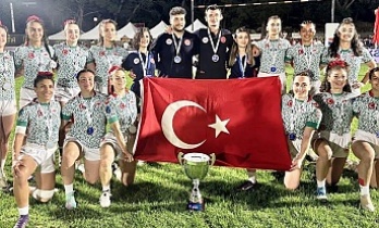 Türkiye Büyük Kadınlar 7'li Ragbi Milli Takımı Avrupa Şampiyonu