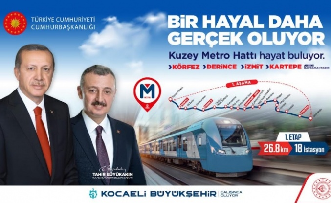 Kuzey Metro hattında, devir protokolü imzalandı