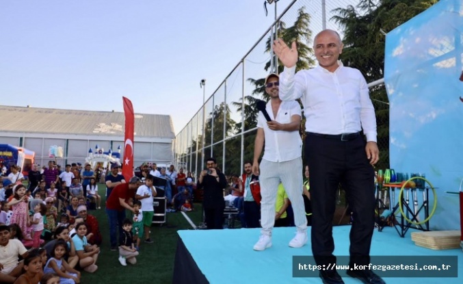 Altın Kiraz, Kültür ve Sanat Festivali'nde, Çocuklar İçin Renkli Etkinlikler Gerçekleştirildi