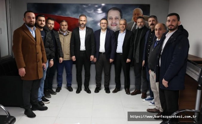 BAŞKAN GÖKÇE, MHP VE YRP İLÇE TEŞKİLATLARINA, NEZAKET ZİYARETİ GERÇEKLEŞTİRDİ
