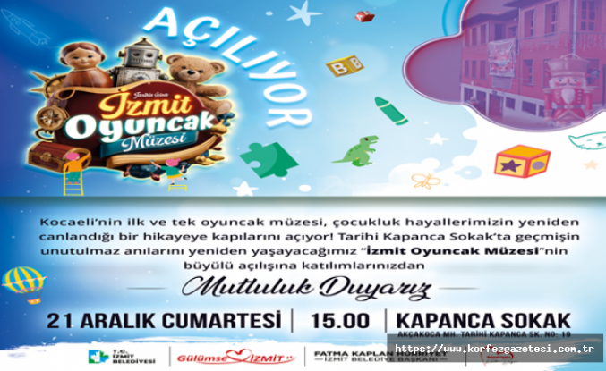 Kocaeli'nde, Yepyeni Bir Deneyim: İzmit Oyuncak Müzesi