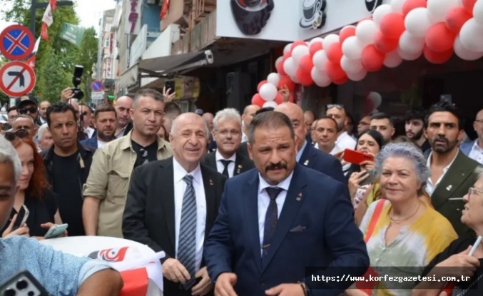 ZAFER PARTİSİ İL BAŞKANI ZAFER PARTİLİ OĞUZ, ÜMİT ÖZDAĞ'A TAM DESTEK