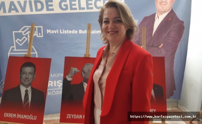 CHP Körfez’de Yeni Dönem: Yaprak Fidancı İlçe Başkanı Seçildi