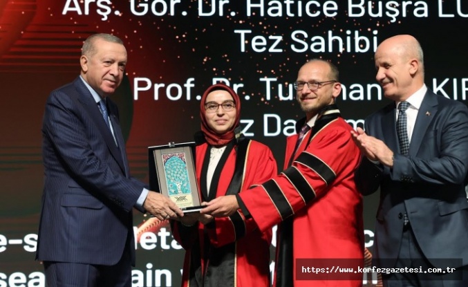 GTÜ Akademisyenlerine Cumhurbaşkanından Bilimsel Onur Ödülü