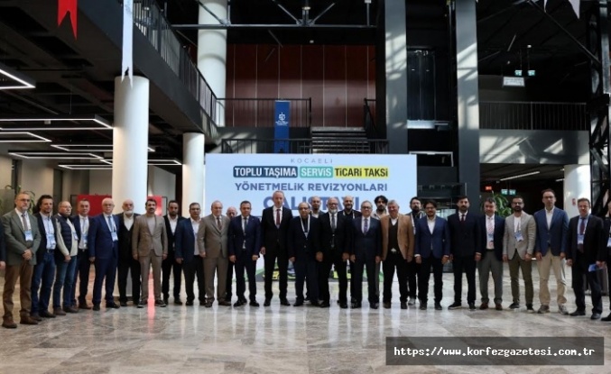 Kocaeli’de Ulaşımda Yeni Dönem: Mevzuat Revizyonu İçin Çalıştay Düzenlendi