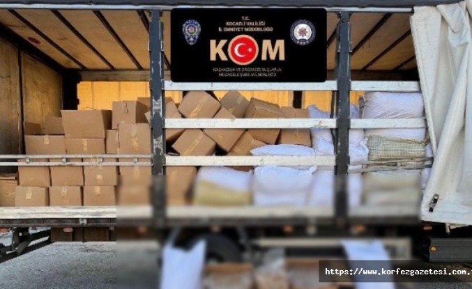 Kaçakçılıkla Mücadelede Büyük Operasyon