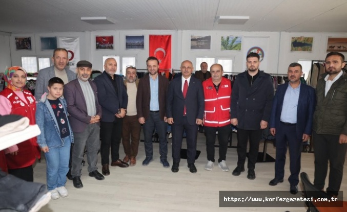 Körfez’de Sevgi Mağazası Hizmete Açıldı