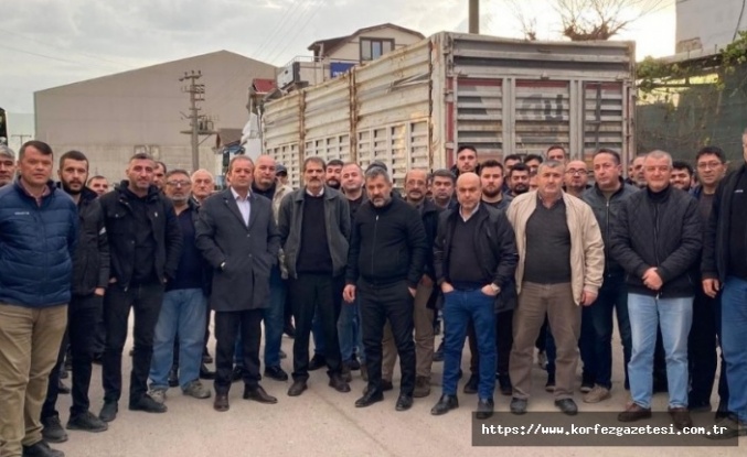 Körfez’de Kamyoncu Esnafından Sert Tepki