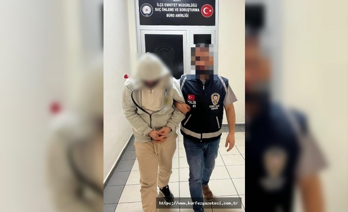 Hürriyeti Kısıtlama Suçundan Aranan Şahıs İzmit’te Yakalandı