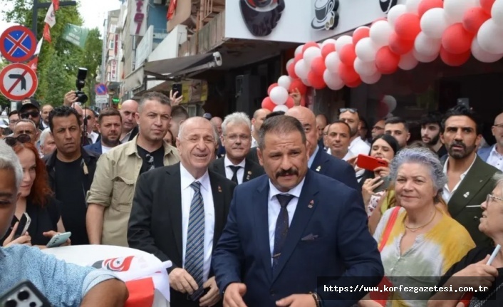 ZAFER PARTİSİ İL BAŞKANI ZAFER PARTİLİ OĞUZ, ÜMİT ÖZDAĞ'A TAM DESTEK