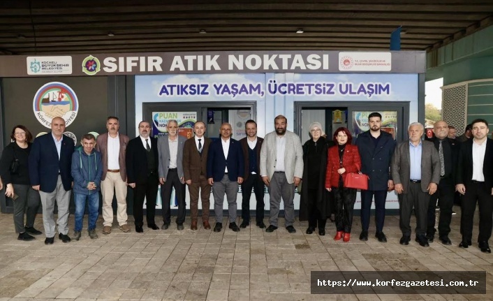 Körfez’de Sıfır Atık Noktaları Hizmete Açıldı
