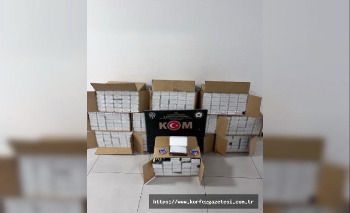 Kocaeli’de Bandrolsüz Makaron Operasyonu