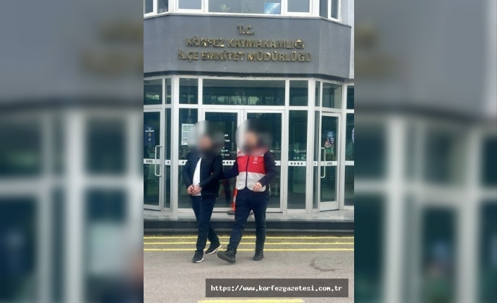 Kocaeli’de Mala Zarar Verme Suçundan Aranan Şahıs Tutuklandı