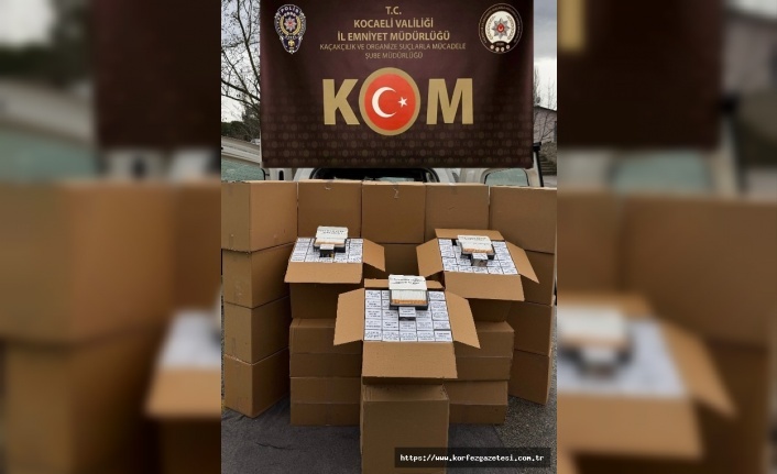 Körfez’de Kaçak Makaron Operasyonunda 1 Kişi Gözaltında